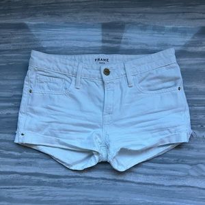 Frame White denim shirts